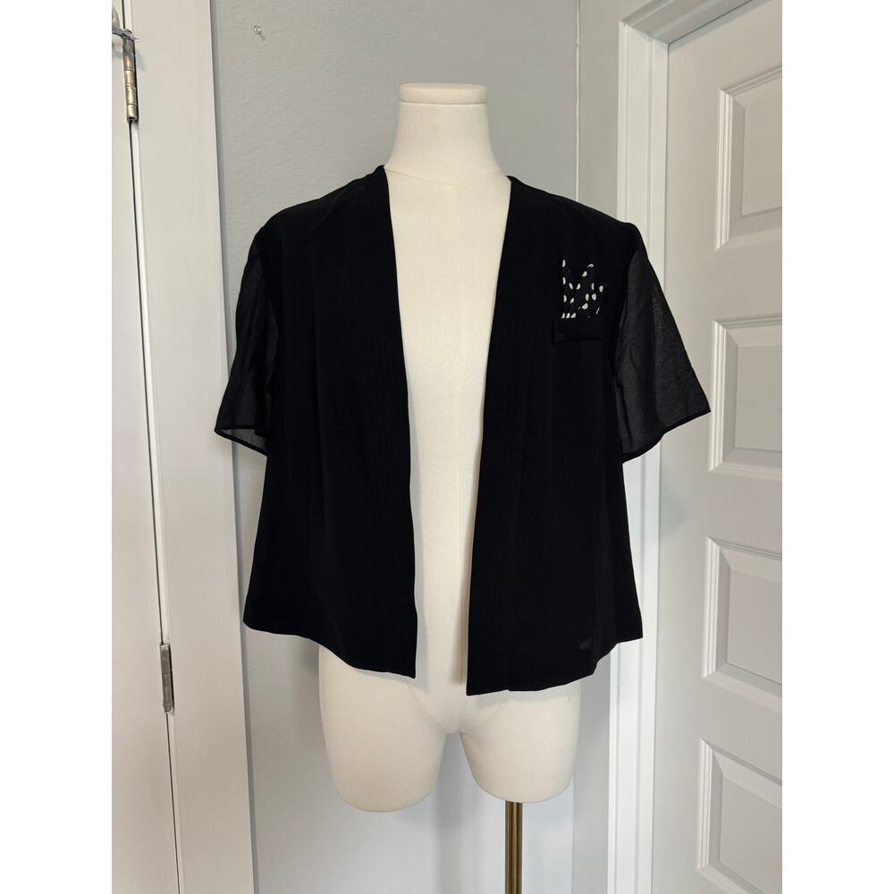 Vintage Cropped Danny and Nicole Jacket--Sz. 16W